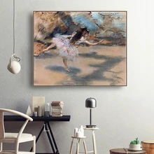 Dancer by Edgar Degas Canvas Painting Calligraphy and Poster Prints Living Room House Wall Decor Art Home Decoration Picture nathalia brodskaya edgar degas