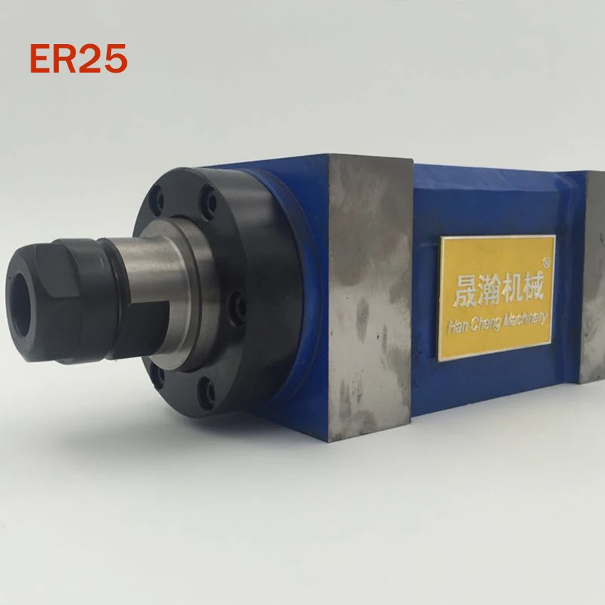

CH002 ER25 Spindle Taper Chuck 0.37KW Power Head Power Unit Machine Tool Spindle Max.RPM 3000rpm for Milling Machine HOT SALE