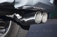 Free Shipping Stainless Steel Exhaust Muffler Tip Pipe For Hyundai IX25 Creta 2014-17