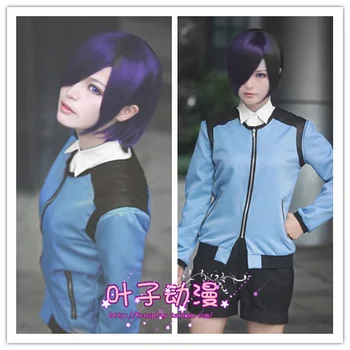 

Free Shipping Hot Anime Tokyo Ghoul Kirishima Touka Cosplay Costume Tops Jacket Coat Uniform Suit Size S M L XL