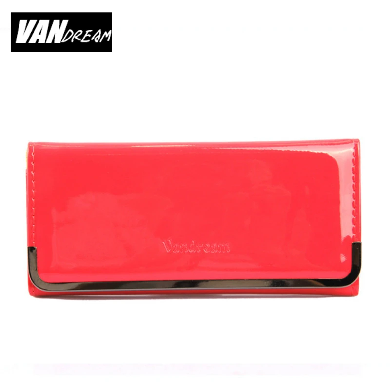  2016 Women Wallets brand designs high quality handbag solid PU  Long bag cheap famous clutch Lady red Cash phone card coin Purse 