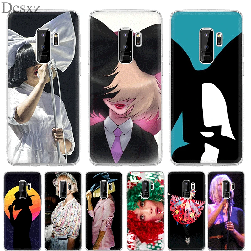 

Phone Case Cover Popular Star Sia For Samsung Galaxy S6 S7 Edge S8 S9 Plus Note 8 9 Protection