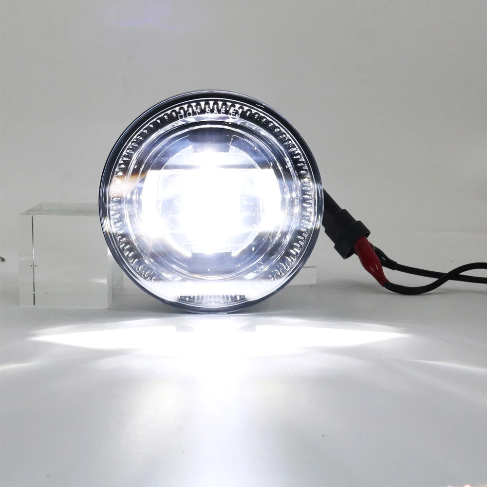 For Ford F150 2007-2014 Black Car Styling Front LED Fog Lights High Brightness Fog Lamps 1 Set (12)