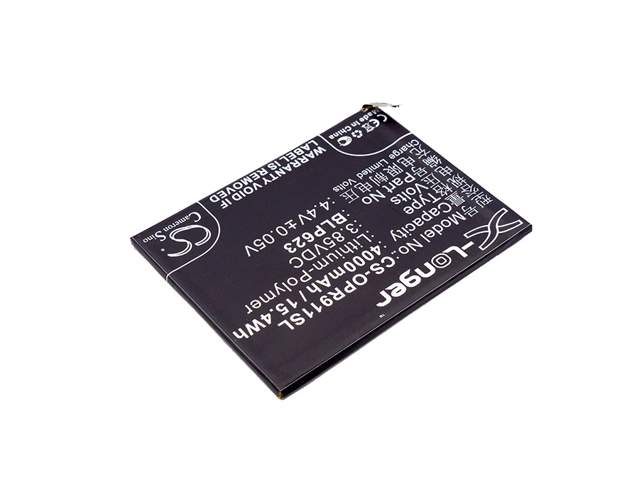 Аккумулятор Cameron Sino 4000 мАч BLP623 для OPPO CPH1611 R9 Plustm R9s Plus Dual SIM TD LTE|Аккумуляторы