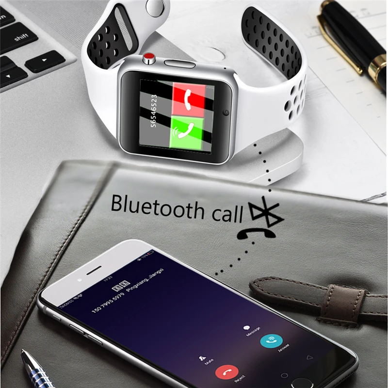 LIGE Новые мужские и женские Смарт-часы спортивные водонепроницаемые светодиодный цветной сенсорный Ccreen цифровые часы Поддержка sim-камеры для Android IOS