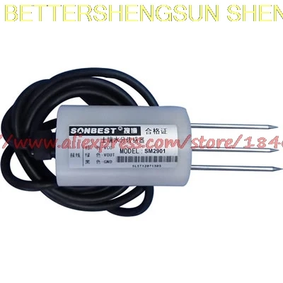 

SM2901M FDR high precision 4-20mA four probe soil moisture sensor