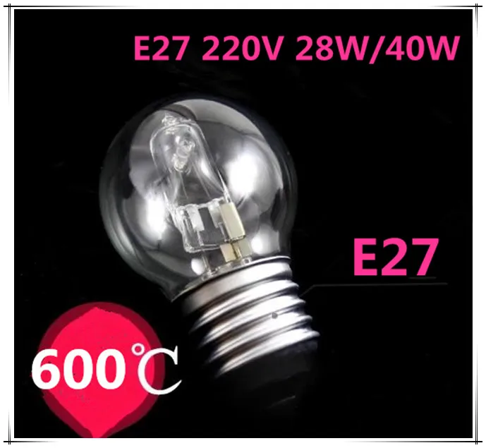 Высокая температура сопротивления 600 градусов или более коммерческих E27 220 в 28