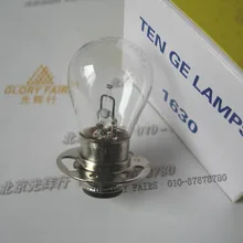 GE1630 6,5 В 2.75A 16,5 Вт DC лампы накаливания, 1630 6.5V2.75A лампы, микроскоп возбудителя проектор HACH огни