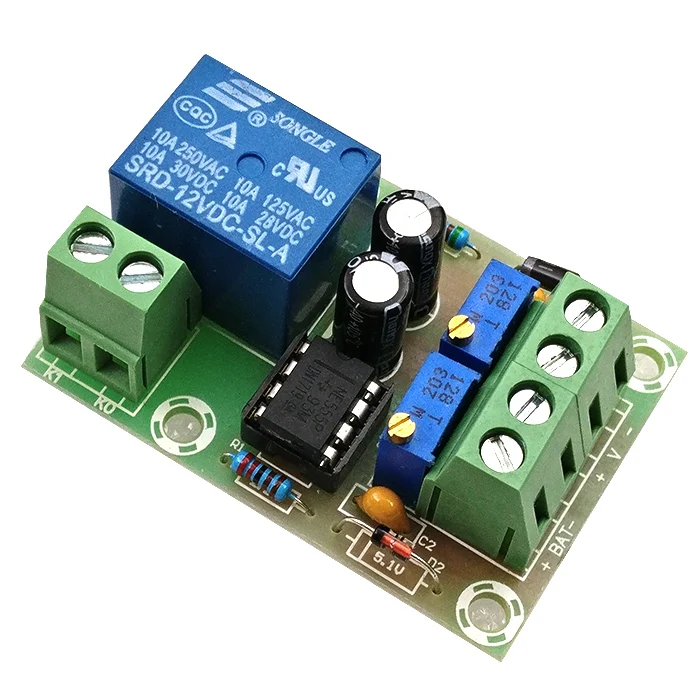 XH-M601 интеллектуальное зарядное устройство Панель управления питанием автоматическая зарядка мощность 12 в контроль зарядки аккумулятора плата для Diy Kit