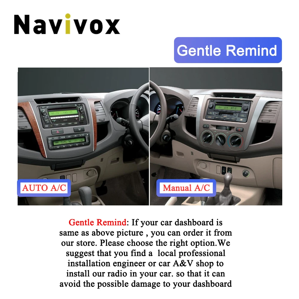 Flash Deal Navivox 12.1" Tesla Type Vertical Screen Android 6.0 Car DVD Radio For Toyota Fortuner Hilux 2010-2016 GPS Navigation Monitor 1