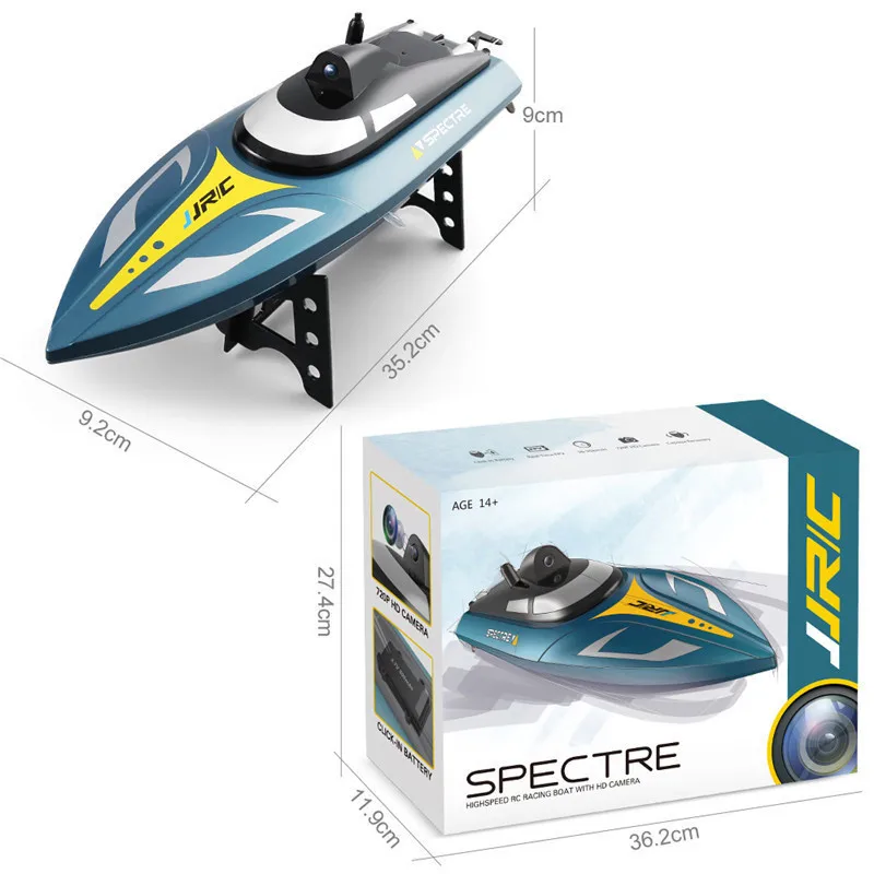 JJRC S4 Ghost 2 4G 25 км/ч высокоскоростная скоростная лодка RC 720P HD камера wifi FPV APP