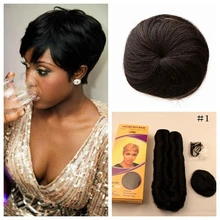 Hot Bob Brazilian Short Straight Hair Weave With Free Closure Virgin Human In Hair Short Bump Weave 27 Pieces Free Shipping