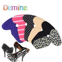 Demine Shoe вставки на заднюю пятку мягкие Т-образные накладки на высоком каблуке массажные обезболивающие стельки для женщин