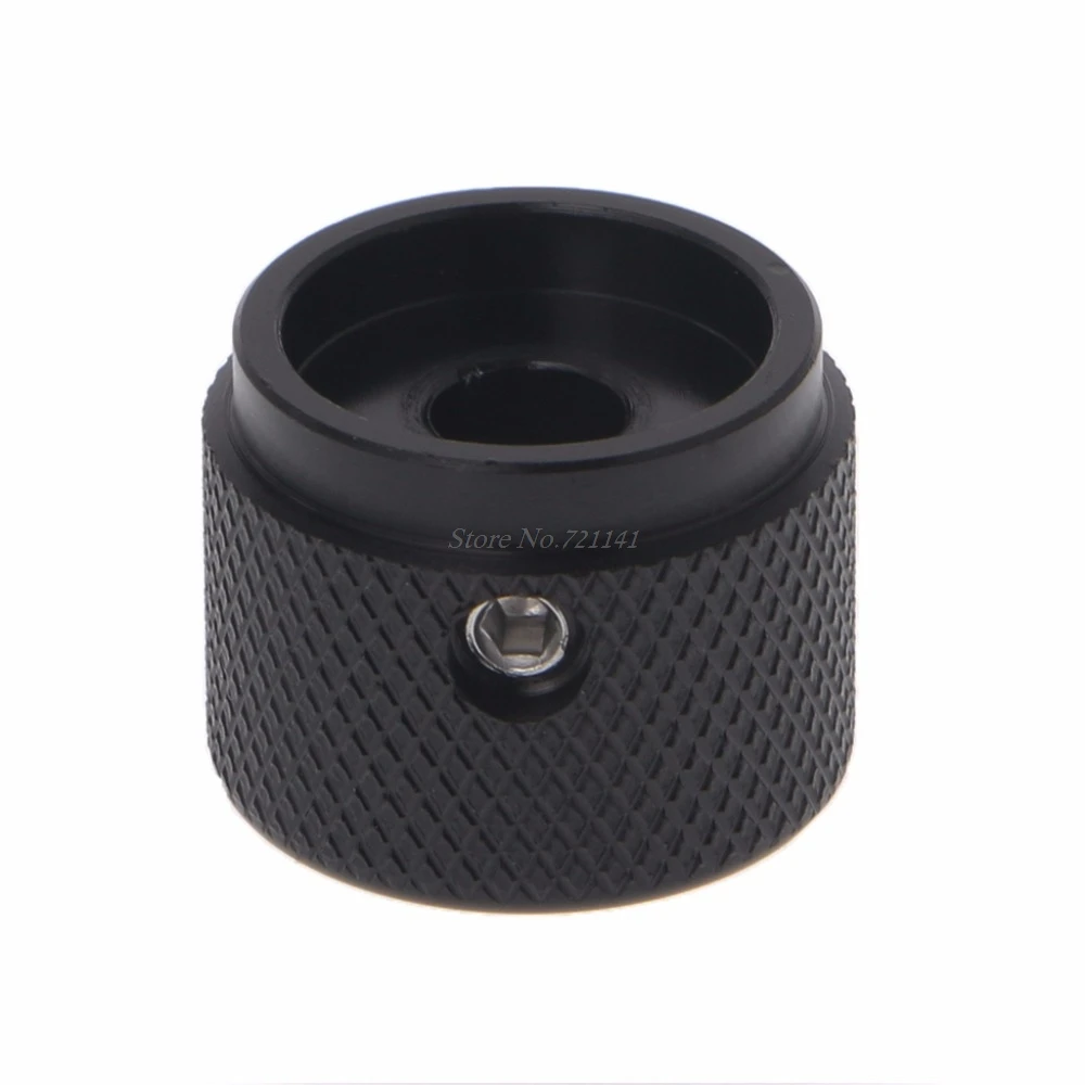 0.24" Dia Black Aluminum Rotary Control Potentiometer Knob 20mm x 16mm LW Potentiometer Knob potentiometer knobs rotary potentiometer