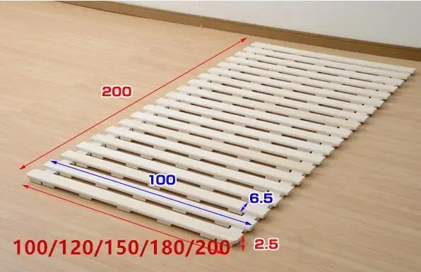 Japanese Style Solid Wood Bed Support Slats For Tatami Bedroom Furniture 800/900/1000/1200/1500mm Size Queen/King Bed Frame Japanese Style Solid Wood Bed Support Slats For Tatami Bedroom Furniture 800/900/1000/1200/1500mm Size Queen/King Bed Frame