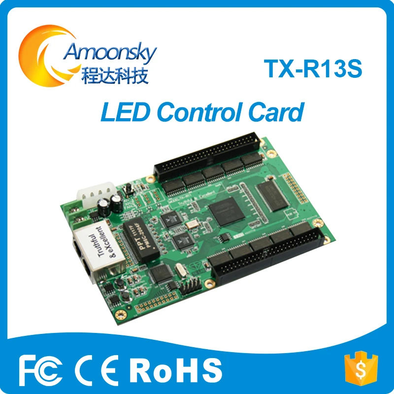 

Customized led screen led receiving card TX-R13S led receiver as linsn rv901 rv801d rv901t novastar mrv300 mrv330 colorlight 5a