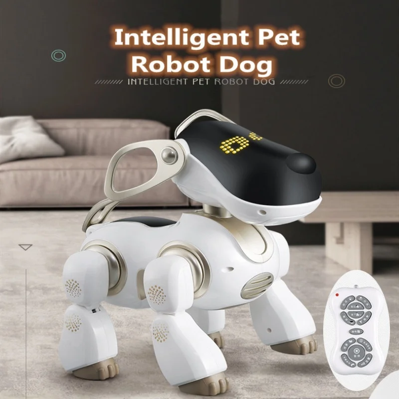 

Educational Learning Robot Dog Toy Remote Control Rc Robot Dog Toy Simulation Singing Speaking Dancing Play with Children