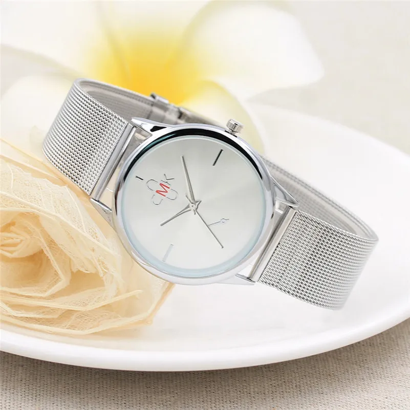 Fashion mens watches top brand luxury quartz-watch Classic Quartz Stainless Steel Strap WristWatch Clock relogio masculino M22 (10)