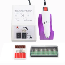 Низкая цена высокое качество электрические инструменты для ногтей маникюрная машина для ногтей с 30 шт. сверло для ногтей