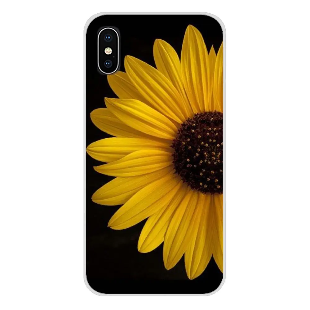 Подсолнух желтый цветок для Motorola Moto x4 E4 E5 G5 G5S G6 Z Z2 Z3 G3 G2 C Play Plus Аксессуары Чехол Для Телефона - Цвет: images 1
