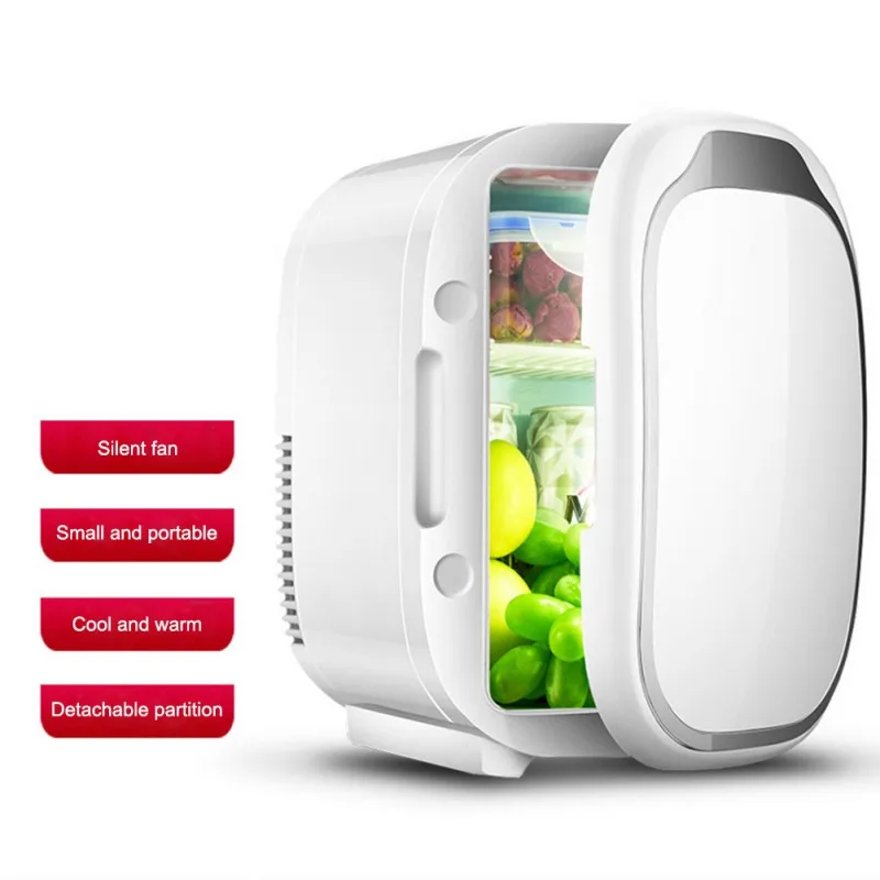 

6L Compact Cooler Warmer Mini Fridge For Cars Road Trips Homes Offices Dorms