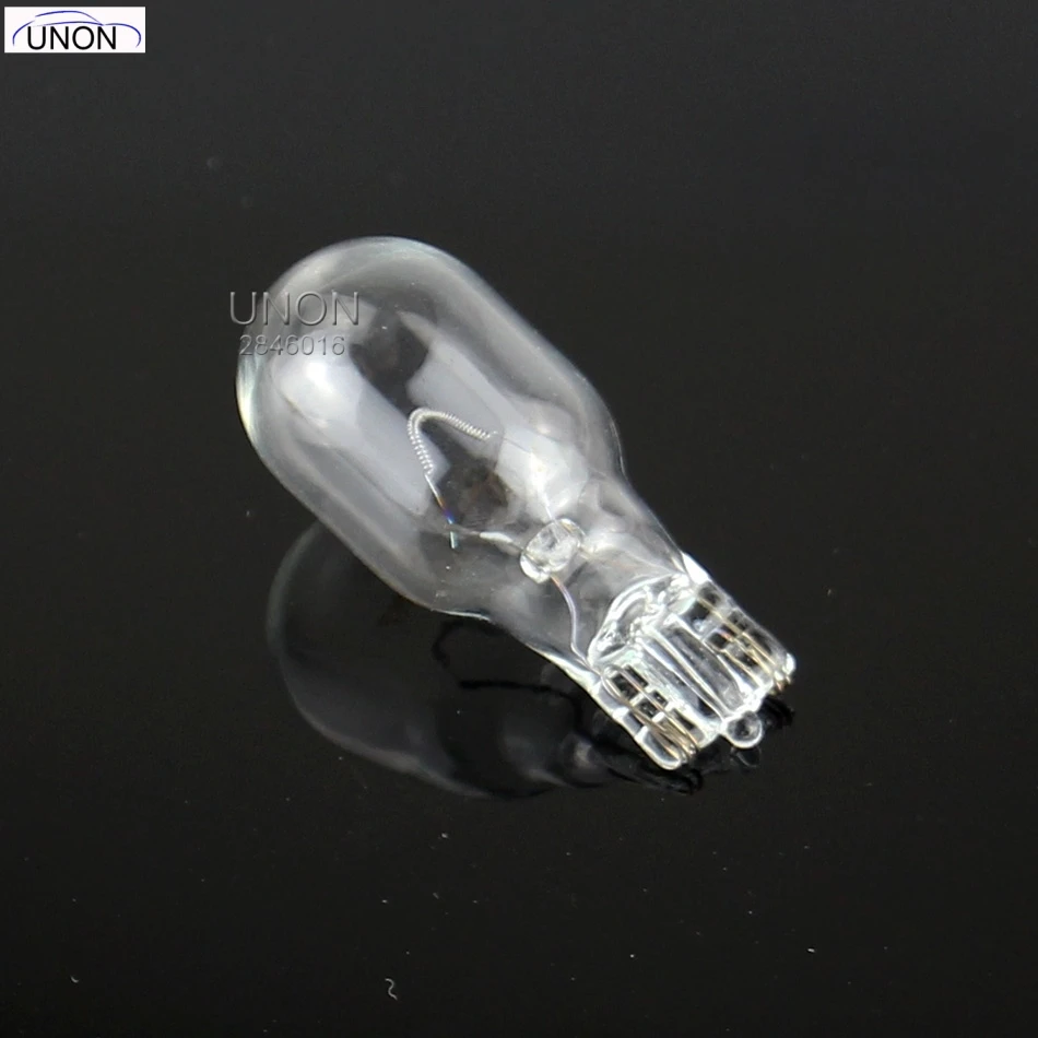 

1 Pc T10 W5W White DC 12V 5W 8000K Halogen Bulb Signal Interior Car Light Lamp
