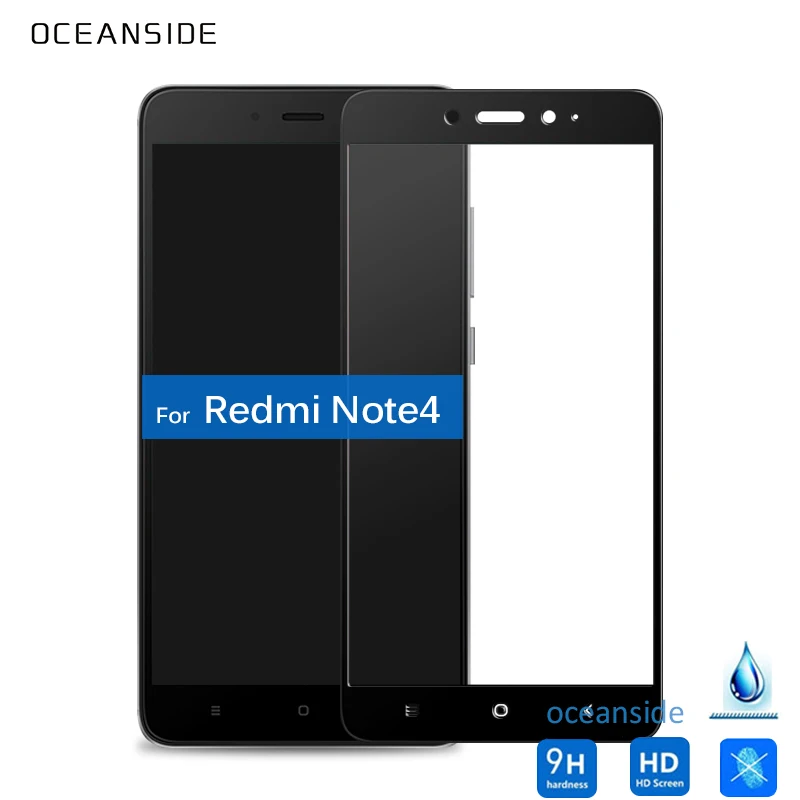 2 шт для Xiaomi Redmi Note 4 полное покрытие защита экрана закаленное стекло твердость на