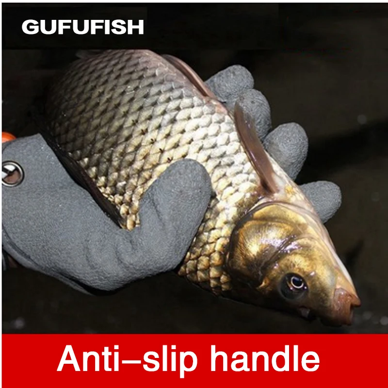 Buy GUGUFISH Fish catching gloves Anti slip fish proof