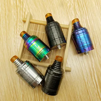 

Clone Berserker V1.5 MTL RTA Atomizer 2.5ML Capacity 24mm Diameter Tank New Slot Airflow Design Fit 510 Thread e-Cigarette Mod