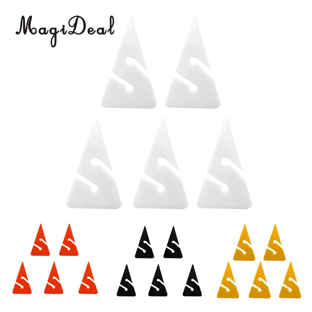 MagiDeal Lot 20 Compact PVC Scuba Diving Wreck and Cave Dive Directional Line Arrow Marker Marking Gear Equipment Accessories
