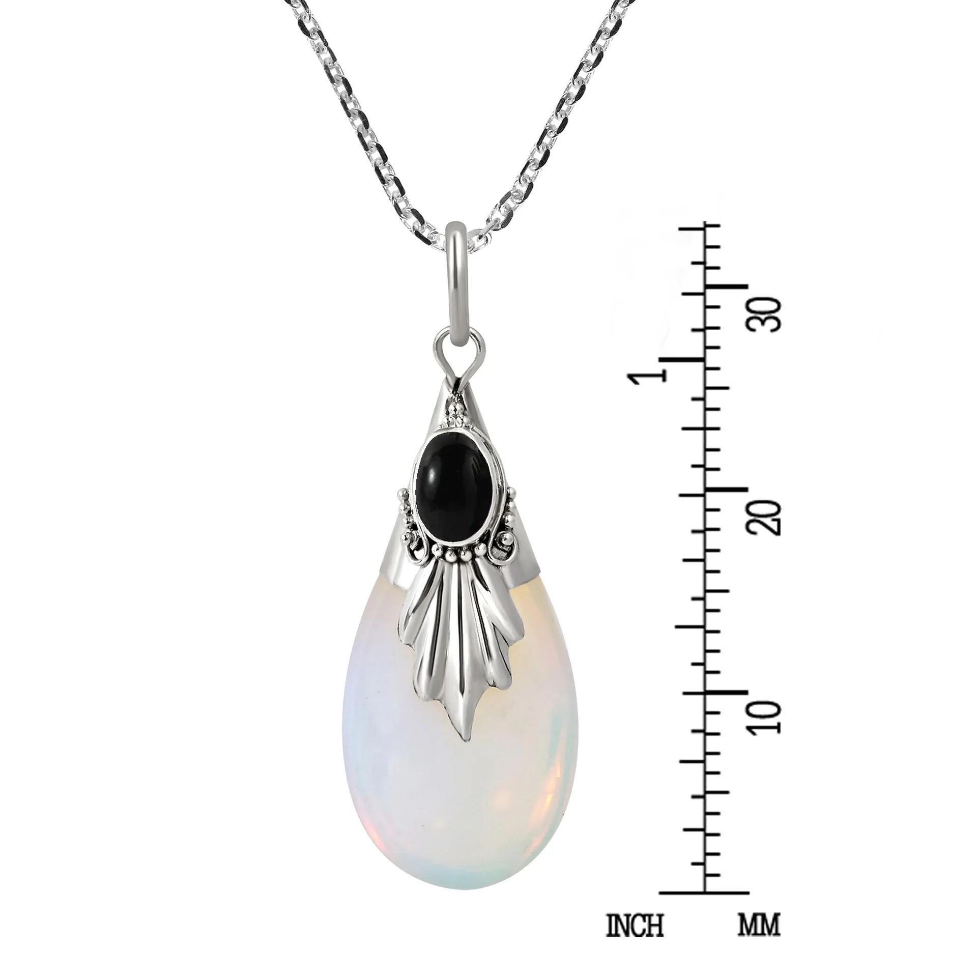 Дизайн распродажа слеза кулон из лунного камня ожерелья для Для женщин 3 цвета Циркон Белого Золота Цвет подарок Модные украшения подарки