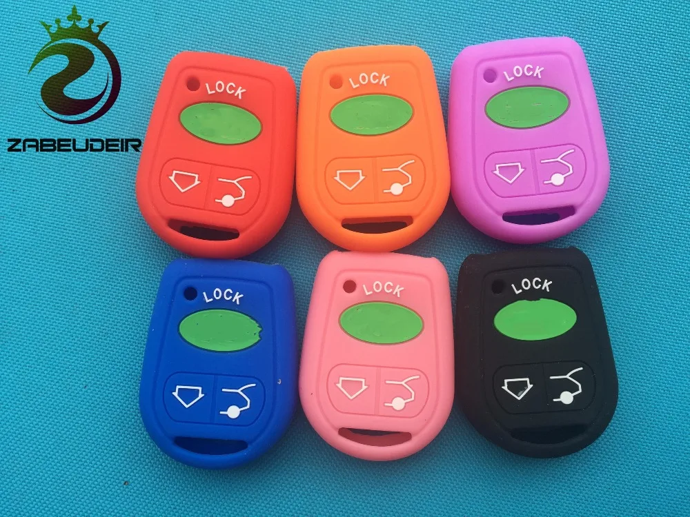 

1pcs New 3 Button Silica Gel Key Shell Case Cover For Land Rover Range Rover L322 HSE Vogue Sport Remote Silicone Holder