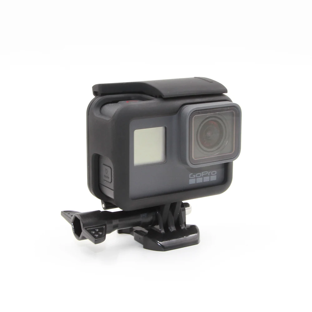 TELESIN Frame Mount Housing with Quick Release Buckle Tripod Mount and Thumbscrew for GoPro 5 Black