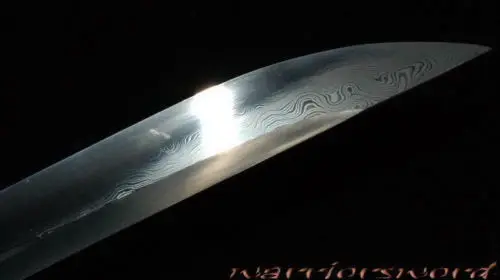 Японский меч Naginata 44 дюйма ручная работа полное лезвие Тан юнокуби ZUKURI острый №