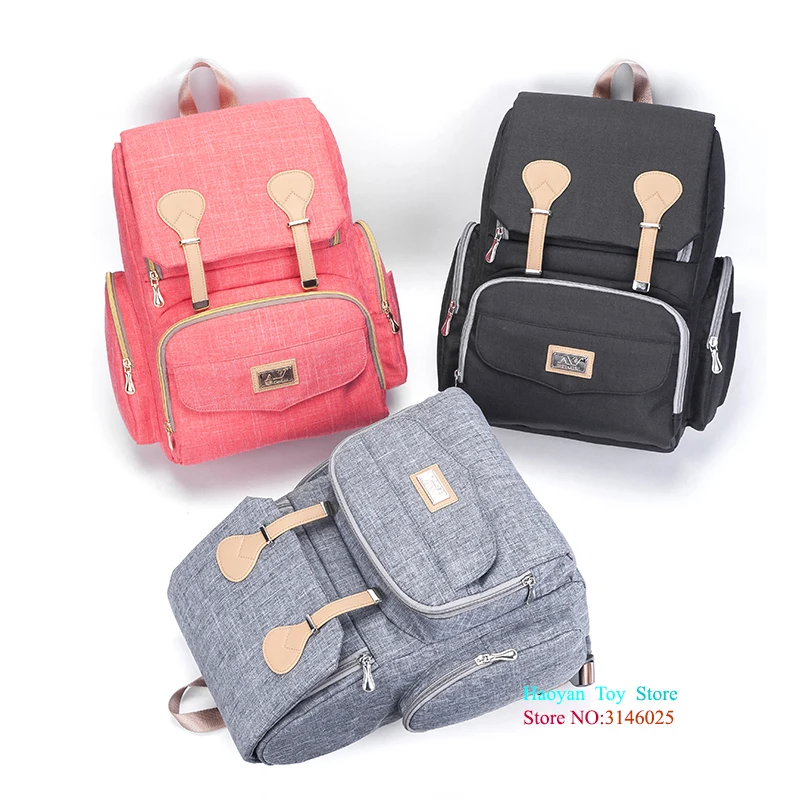

Baby Extra Large Diaper Nappy Bag Mommy Outdoor Backpack Fashion Mummy Maternity Bag For Mother Brand Mom Backpack Changing Bags
