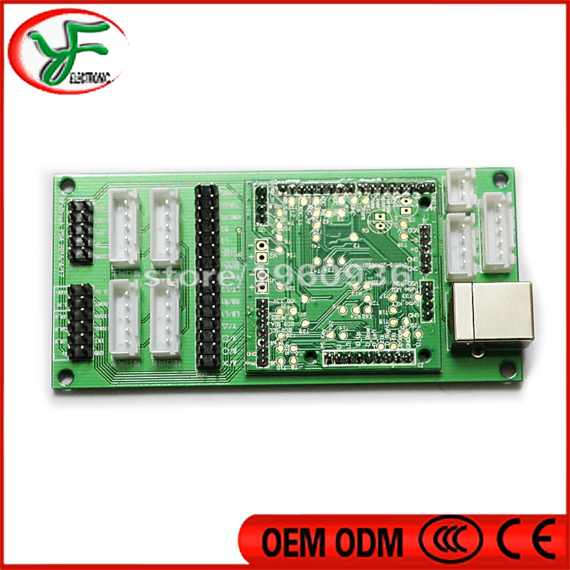 

PS4/ PS3 /PC chip board USB Encoder Adapter Arcade controller converting PCB wires cable forjoystick and button arcade kit parts