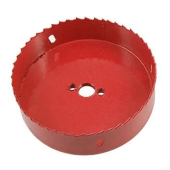 

120mm Diameter Bimetal Hole Cutter Cutting Holesaw Red
