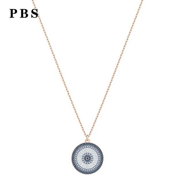 

PBS Original Copy High Quality 1:1 Exquisite Czech Diamond Necklace With Logo Free Of Charge Wholesale Manufacturers