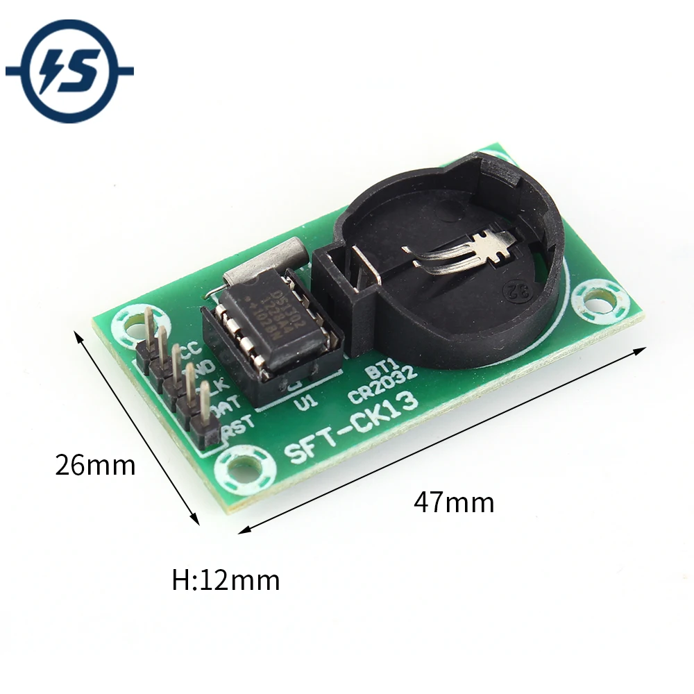 Модуль часов в режиме реального времени RTC DS1302 модуль для Arduino AVR ARM PIC SMD замена