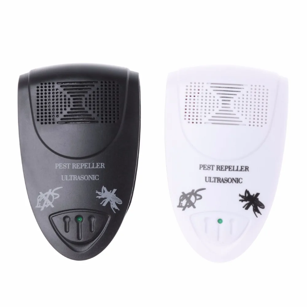 

Ultrasonic Pest Repeller Control EU Plug Ultrasonic Repeller Mosquito Electronic 100-240V 50-60Hz