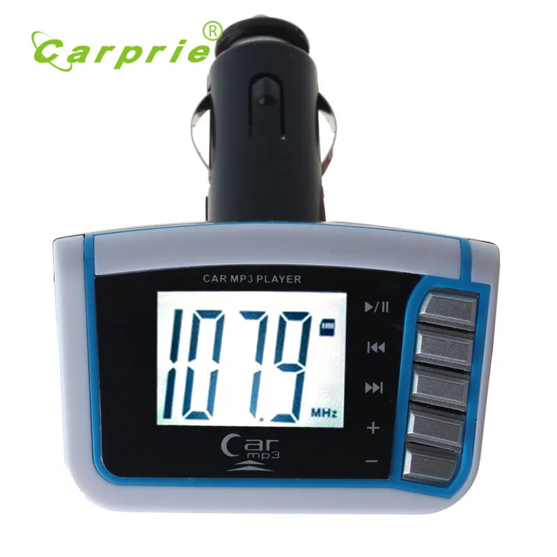 

Car MP3 Audio Player TF Card FM Transmitter Wireless FM Modulator Car Kit HandsFree LCD Display USB Charger for huawei/xiaomi