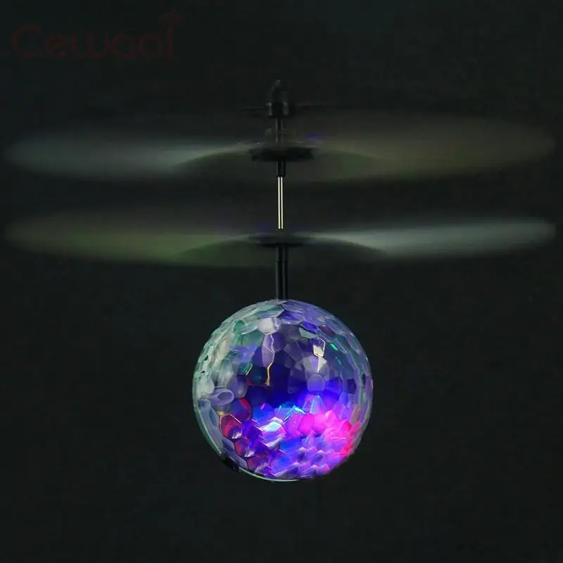Phoota Children Flight Ball Flying Ball Drone Induction Aircraft Light Mini Shinning LED Lighting Musical Shape Helicopter Gift