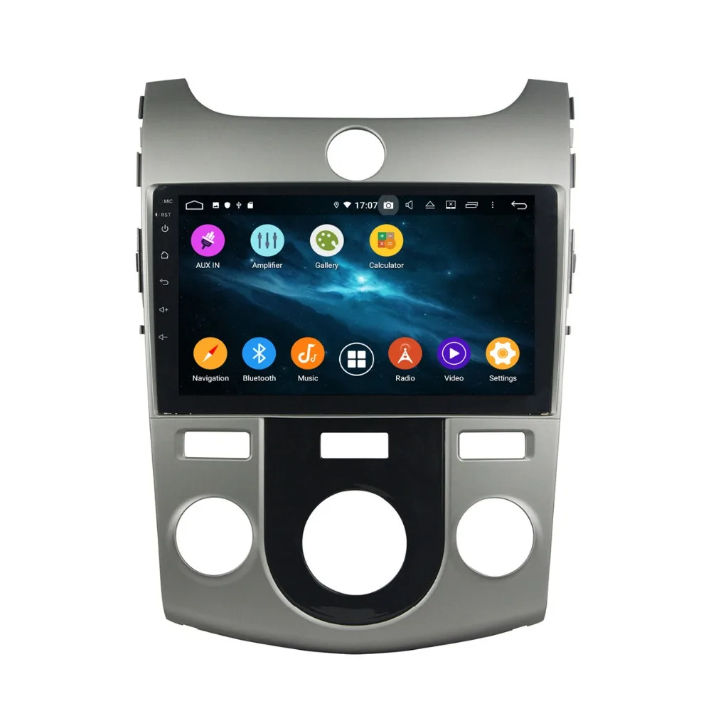 Автомобиль мультимедийный плеер автомобиля gps навигации для KIA CERATO FORTE SHUMA KOUP 2008-2012 Android 8,0/Android 7,1 нет dvd