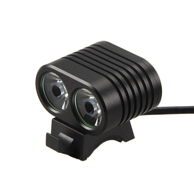 Top 8000 Lm 2 x XM-L2 LED Lamp Bicycle Light Front 4Modes Bike Light 18650 Waterproof Headlight Cycling Torch Headlamp 40OT11.. 1