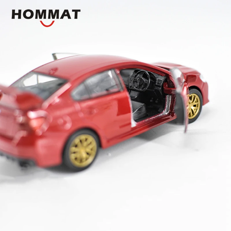 Hommate моделирование Welly 1:36 Subaru Impreza WRX STI модель автомобилей сплав литья под