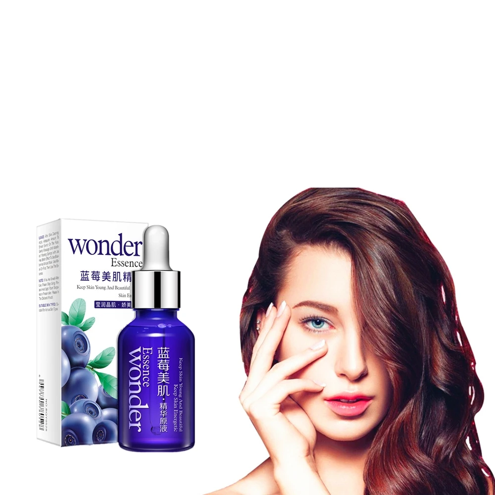 

Strong Anti-scar Blueberry Wonder Serum for Face Skin Care Effect Plant Moisturizing Extract Scar repair Facial Essence 15ml