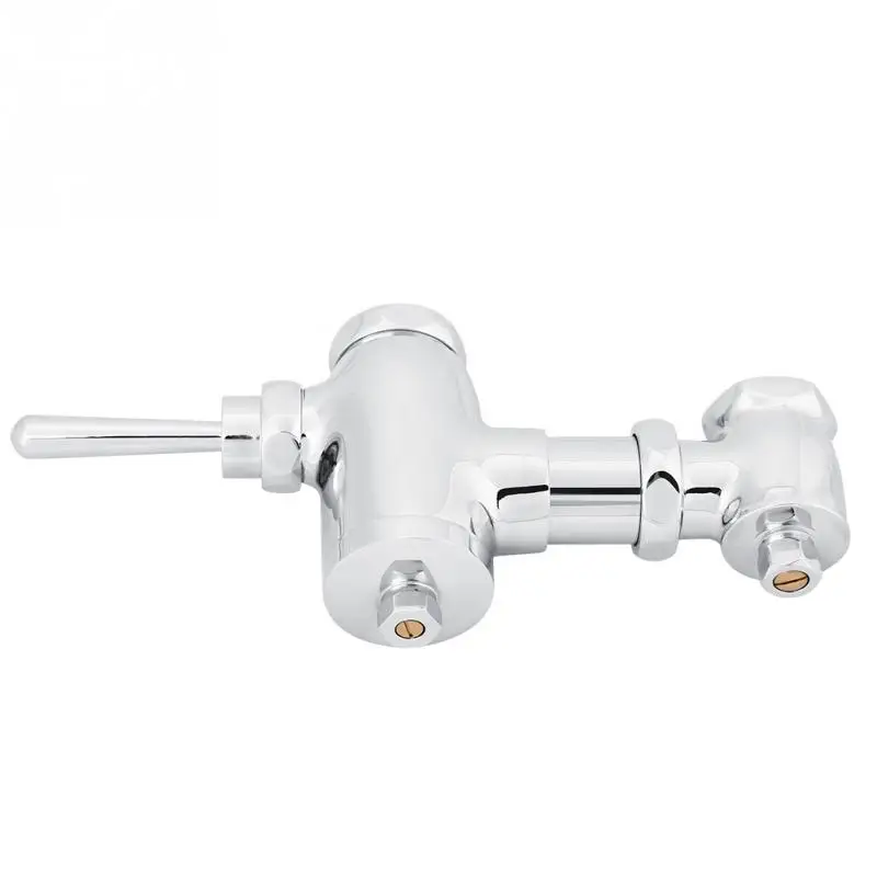 Manual Flush Valve Brass Flushing Valve Toilet Flush Valve Office Hotel