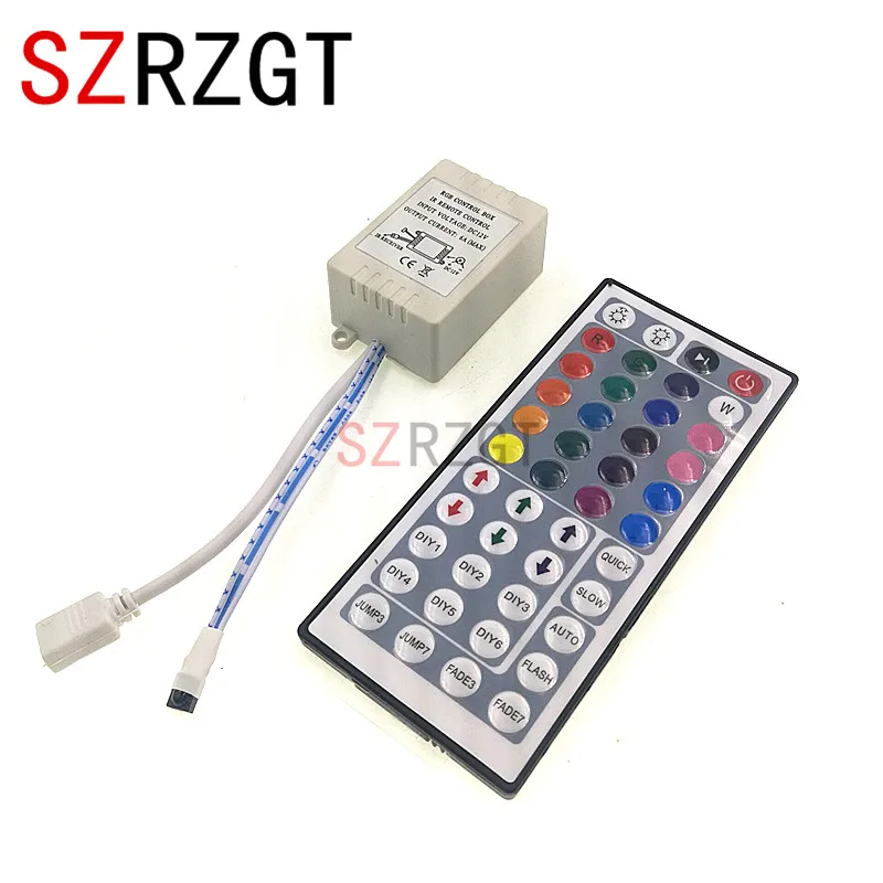 

Led Controller 44 Keys LED IR RGB Controler LED Lights Controller IR Remote Dimmer DC12V 6A For RGB 3528 5050 LED Strip