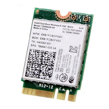 300 Мбит/с двухдиапазонный беспроводной адаптер для Intel wireless-N 7260 7260NGW Wifi+ Bluetooth 4,0 802.11n 2,4G/5 ГГц Wlan сетевая карта