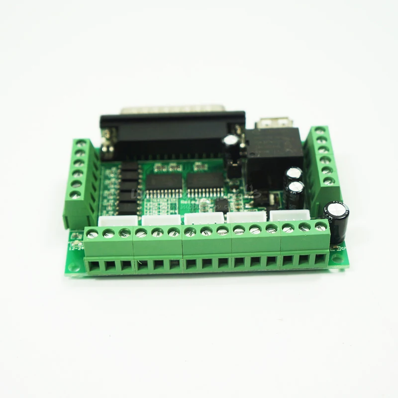 12-24V MACH3 5 Axis CNC Breakout Board Оптическая муфта гравировальный станок шаговый двигатель контроллер привода 1 шт